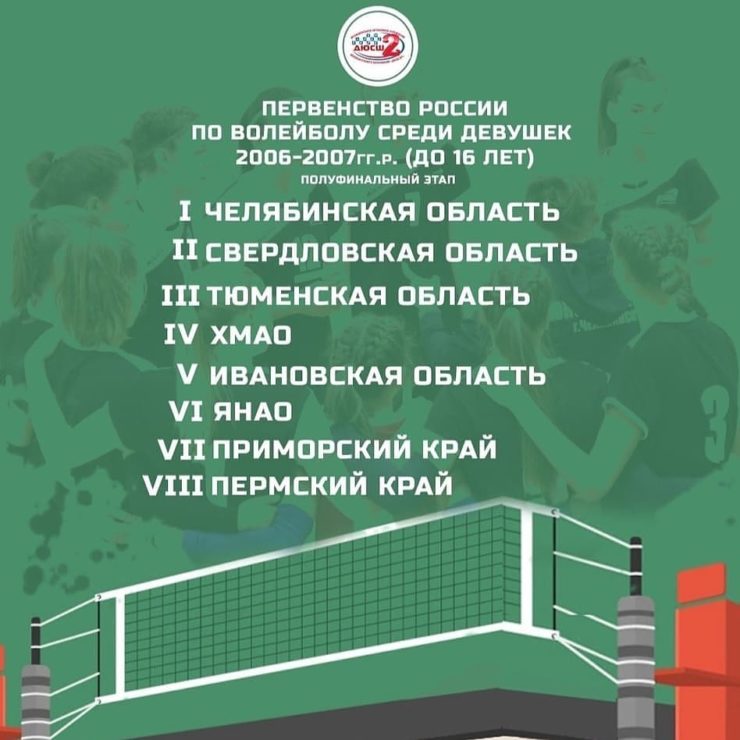 Первенство России среди девушек по волейболу
